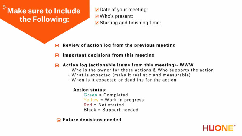 Minutes Of Meeting Email Sample from www.huone.events