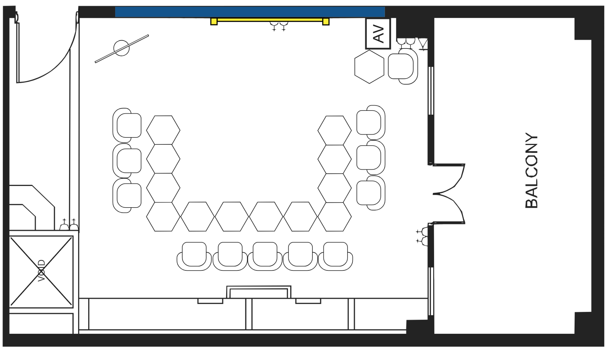 CAD - Sandbox Room - Max U Shape