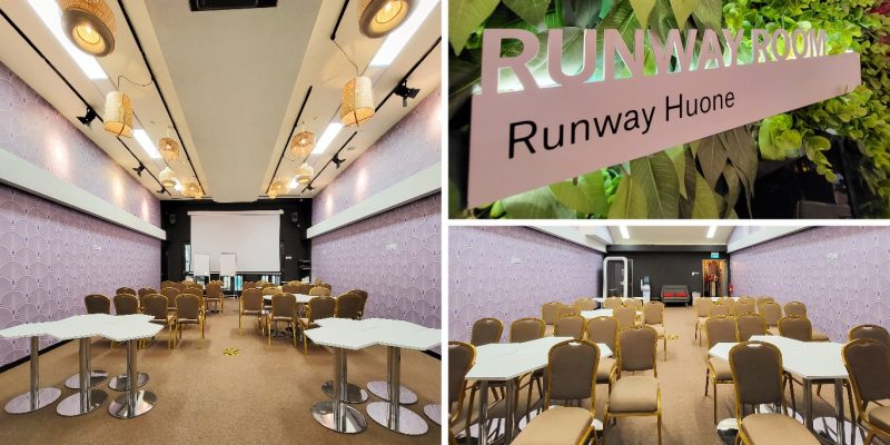HUONE Singapore Runway Room - Event Space, Function Room, Meeting Room, Conference Room, Seminar Room, Training Room, Workshop Room, Classroom