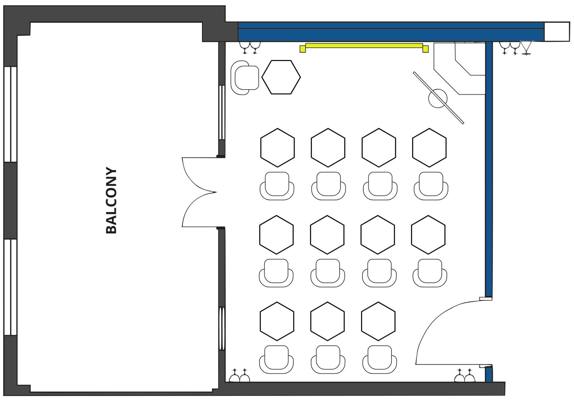 Event Space, Meeting Room, Function Room, Conference Room, Seminar Room, Workshop Room, Training Room, Classroom