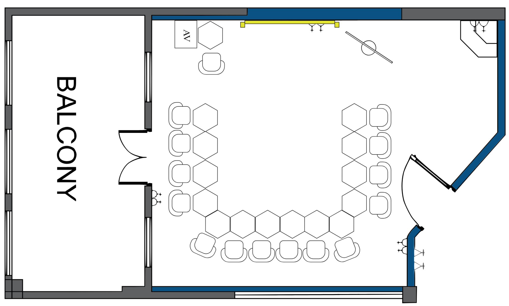 CAD - Cottage Room - Max U Shape