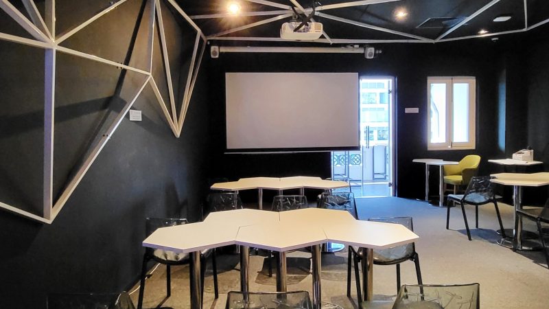 HUONE's Time Room: Dynamic event space within thematic setting, Singapore, customizable tech setup