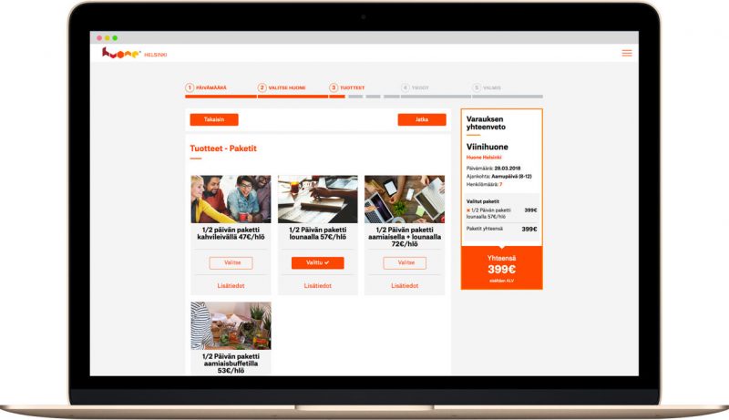 Online reservation System (ORS) HUONE 
