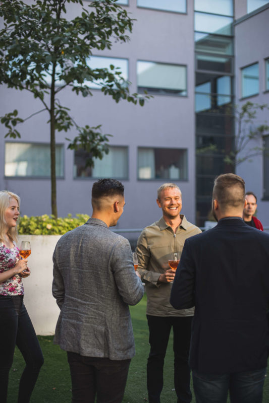 summer team day at huone helsinki_private terrace