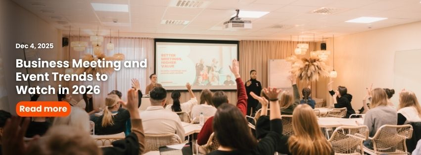 Business Meeting and Event Trends to Watch in 2026 huone helsinki